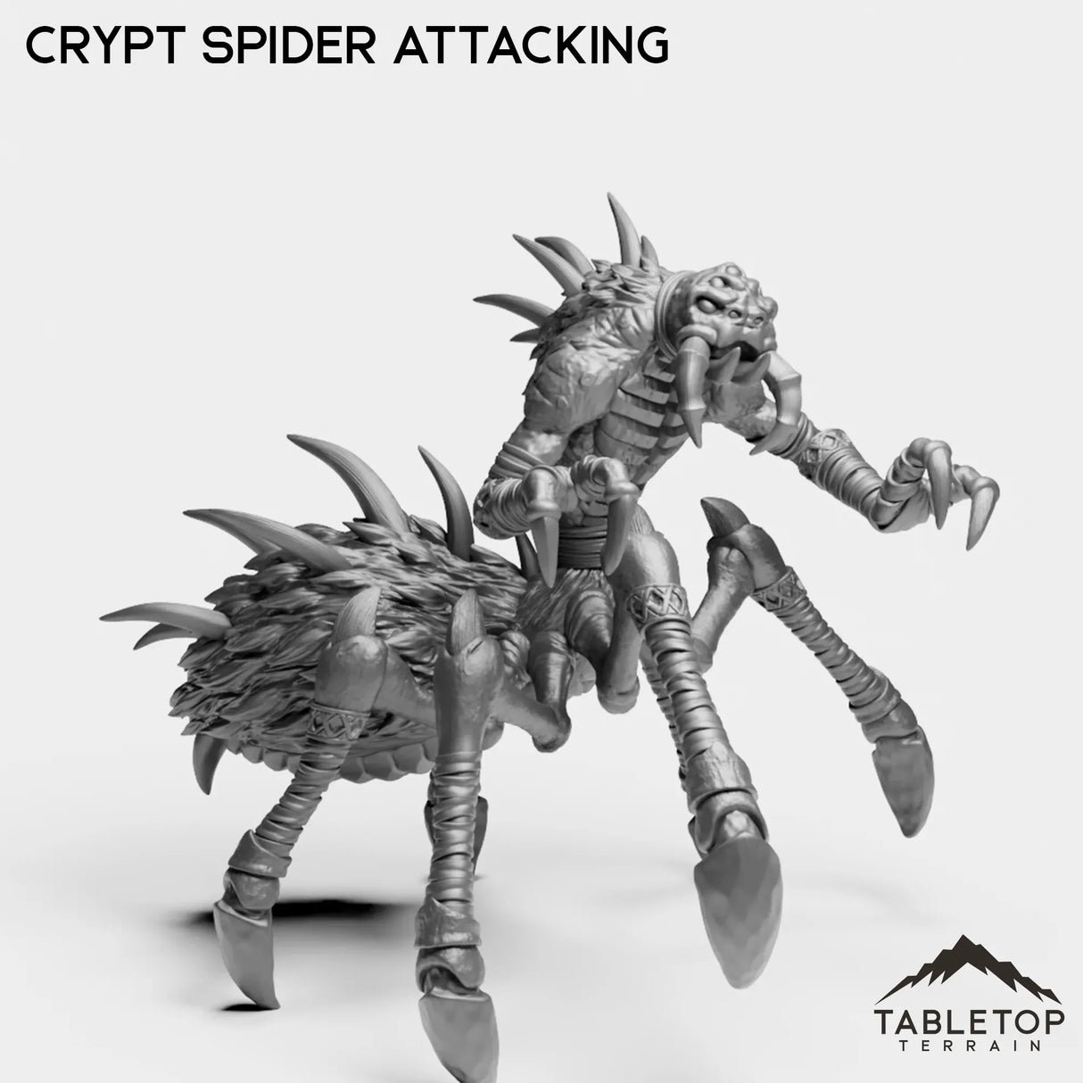 Tabletop Terrain Miniature Crypt Spider