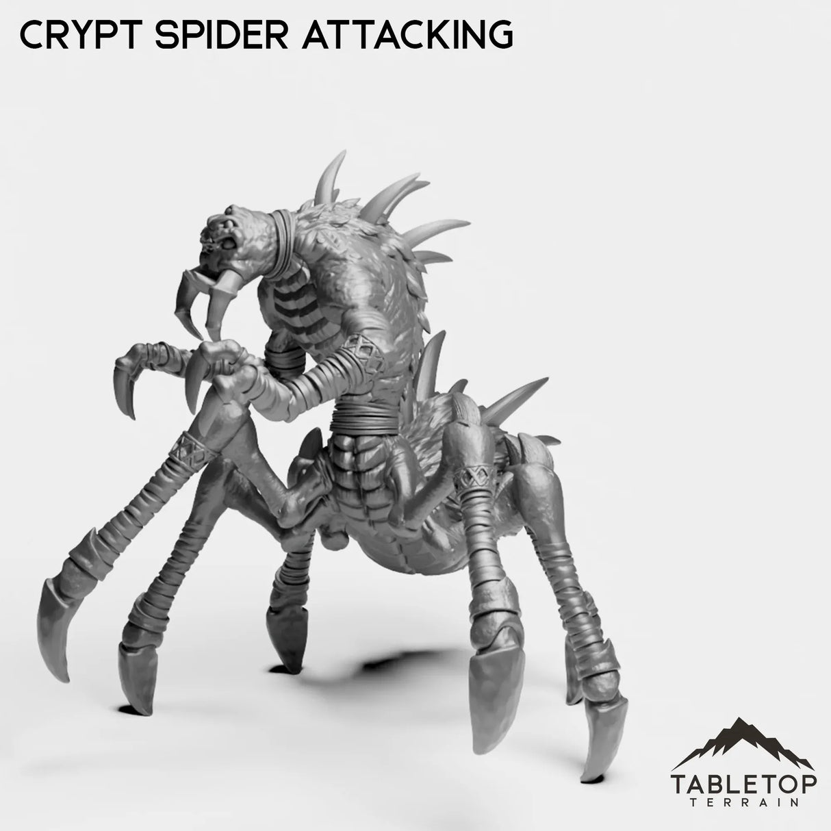 Tabletop Terrain Miniature Crypt Spider