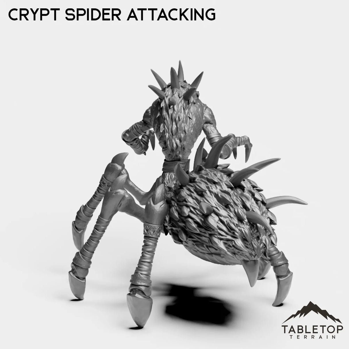 Tabletop Terrain Miniature Crypt Spider