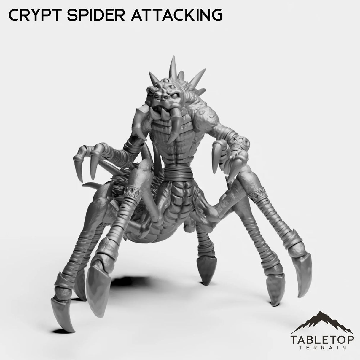 Tabletop Terrain Miniature Crypt Spider