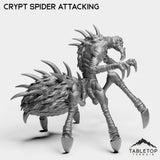 Tabletop Terrain Miniature Crypt Spider Attacking Crypt Spider