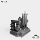 Tabletop Terrain Miniature Culled Knights Altar