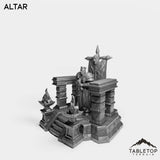 Tabletop Terrain Miniature Culled Knights Altar