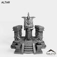 Tabletop Terrain Miniature Culled Knights Altar