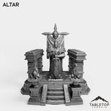 Tabletop Terrain Miniature Culled Knights Altar