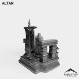 Tabletop Terrain Miniature Culled Knights Altar