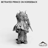 Tabletop Terrain Miniature Culled Knights Betrayed Prince on Horseback