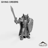 Tabletop Terrain Miniature Culled Knights Captain