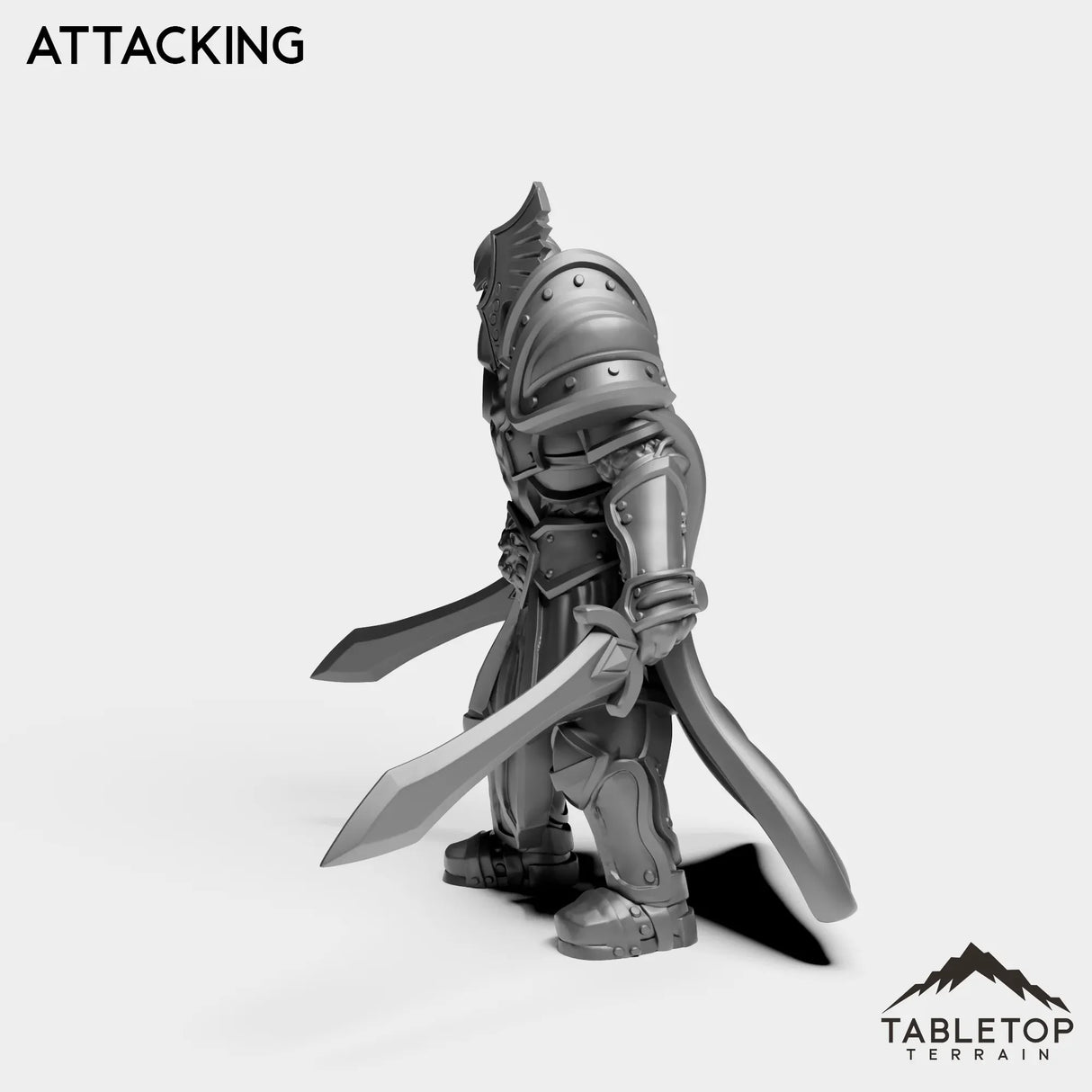 Tabletop Terrain Miniature Culled Knights Captain