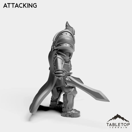 Tabletop Terrain Miniature Culled Knights Captain