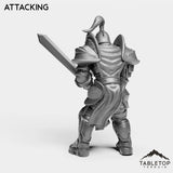 Tabletop Terrain Miniature Culled Knights Footman