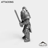 Tabletop Terrain Miniature Culled Knights Footman