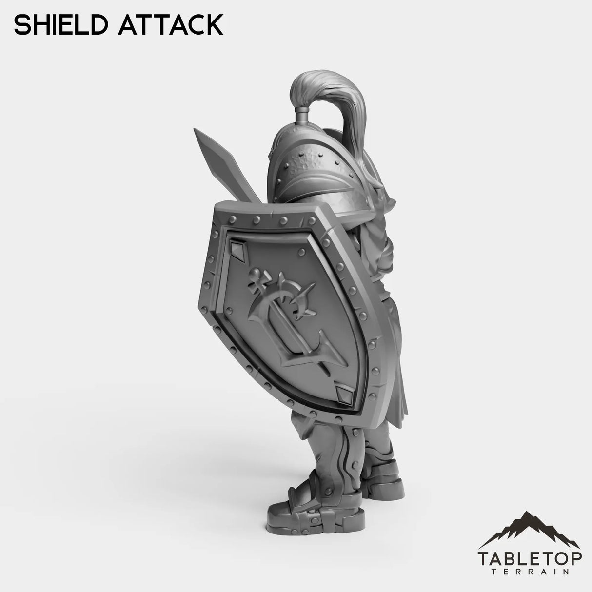 Tabletop Terrain Miniature Culled Knights Footman