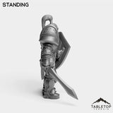 Tabletop Terrain Miniature Culled Knights Footman