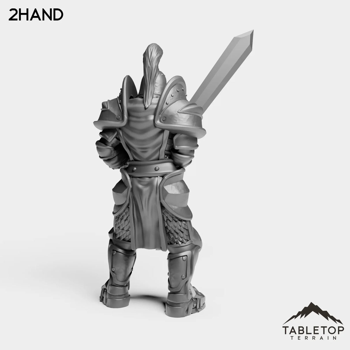 Tabletop Terrain Miniature Culled Knights Footman Female