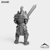Tabletop Terrain Miniature Culled Knights Footman Female