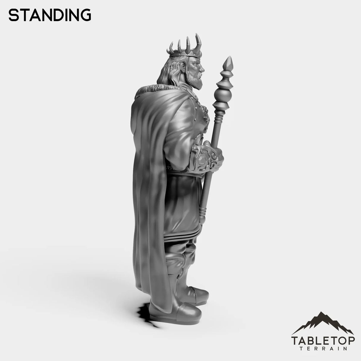 Tabletop Terrain Miniature Culled Knights King
