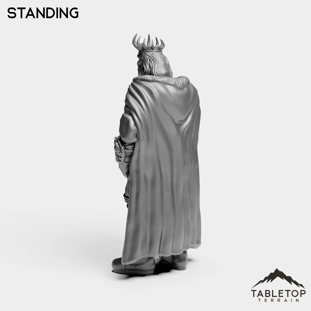 Tabletop Terrain Miniature Culled Knights King