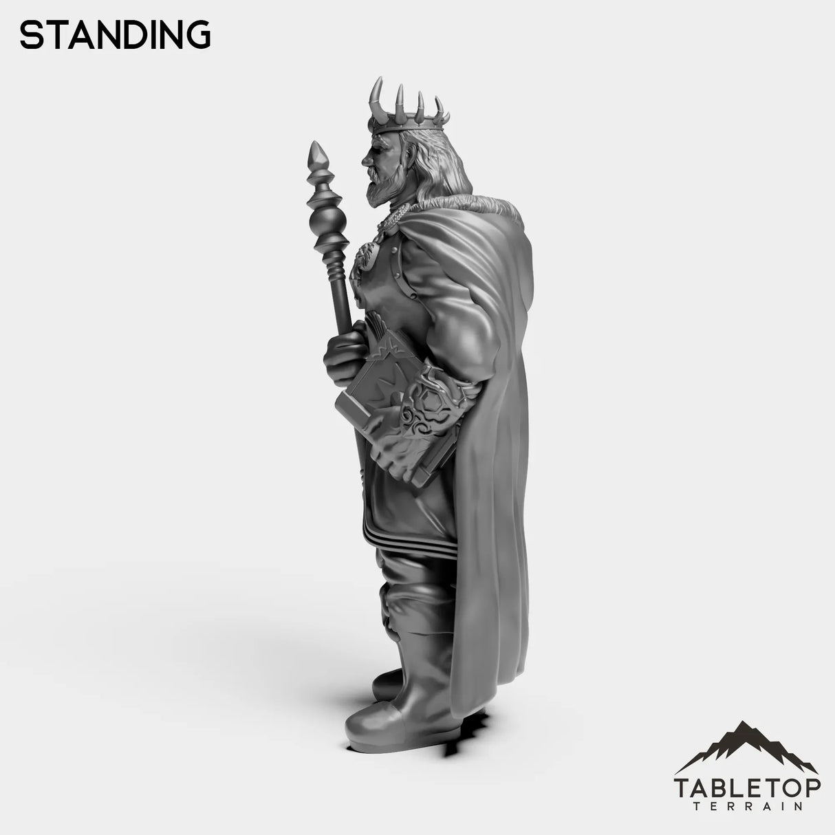 Tabletop Terrain Miniature Culled Knights King