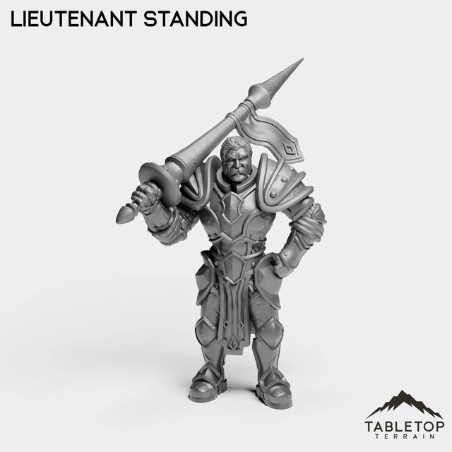 Tabletop Terrain Miniature Culled Knights Lieutenant