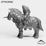 Tabletop Terrain Miniature Culled Knights on Horse