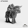 Tabletop Terrain Miniature Culled Knights on Horse