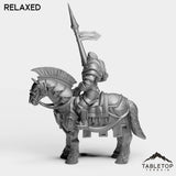 Tabletop Terrain Miniature Culled Knights on Horse