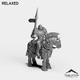Tabletop Terrain Miniature Culled Knights on Horse