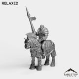 Tabletop Terrain Miniature Culled Knights on Horse