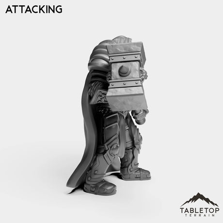 Tabletop Terrain Miniature Culled Knights Prince