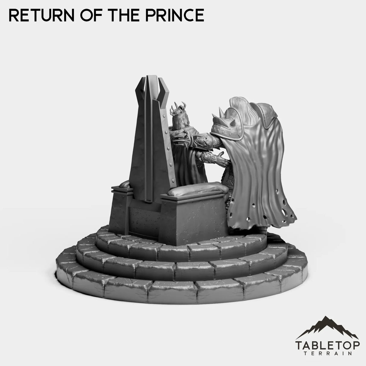 Tabletop Terrain Miniature Culled Knights Return of the Prince