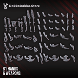 Tabletop Terrain Miniature Cursed Bone Shredders Squad (build kit)
