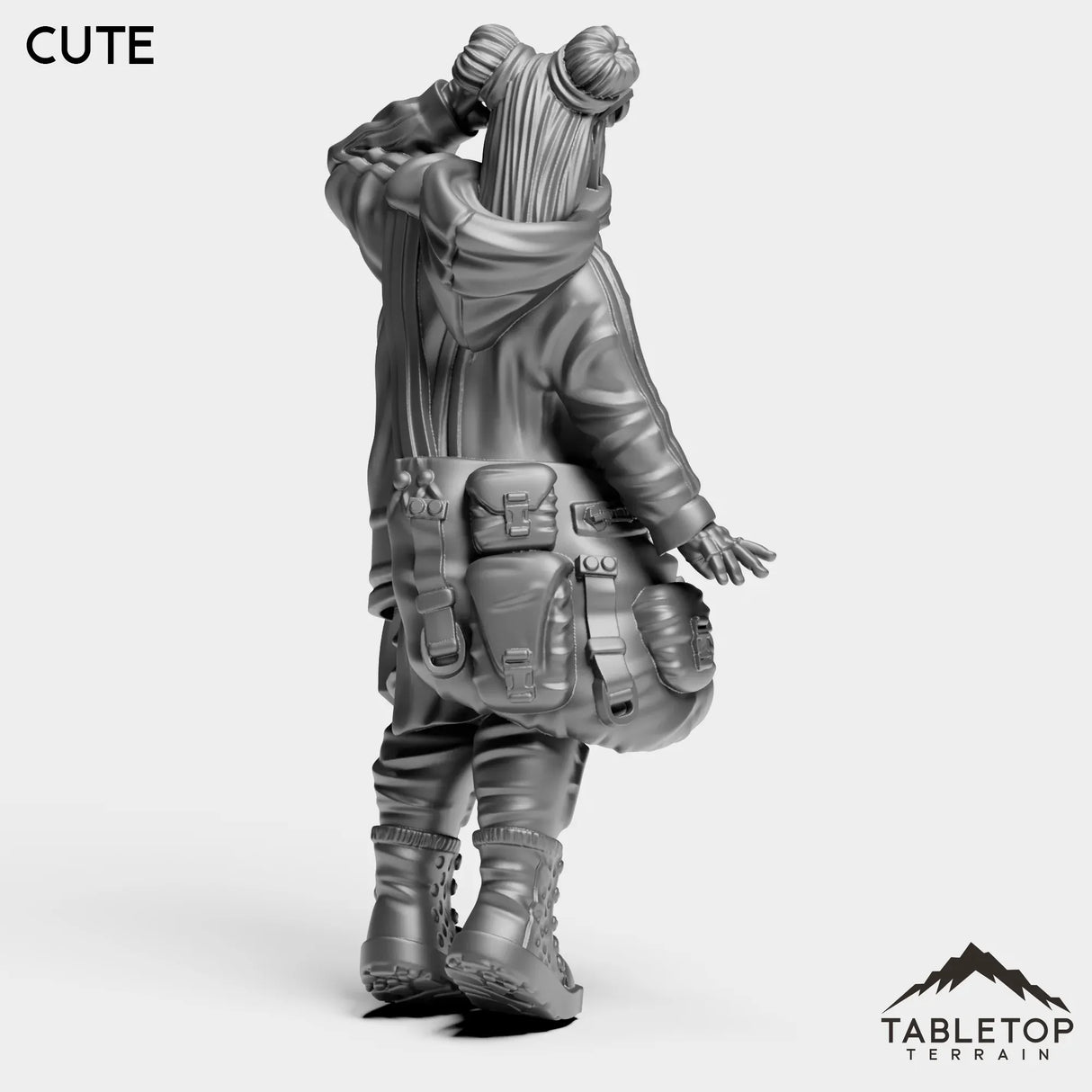 Tabletop Terrain Miniature Cute - Sleepless City