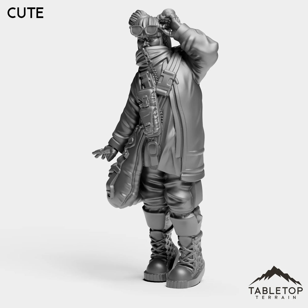 Tabletop Terrain Miniature Cute - Sleepless City