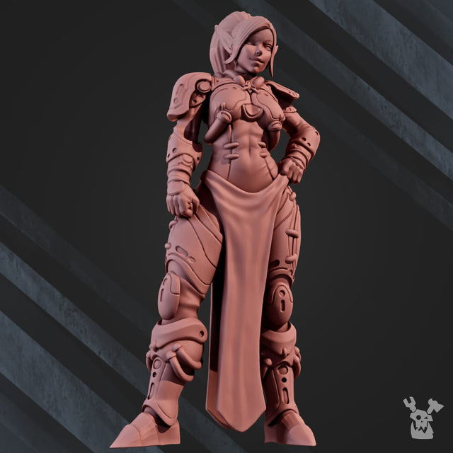 Tabletop Terrain Miniature Cyber Alve