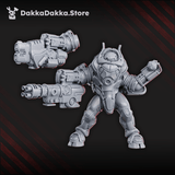 Tabletop Terrain Miniature Cyber-ghosts Squad x3