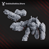 Tabletop Terrain Miniature Cyber-ghosts Squad x3