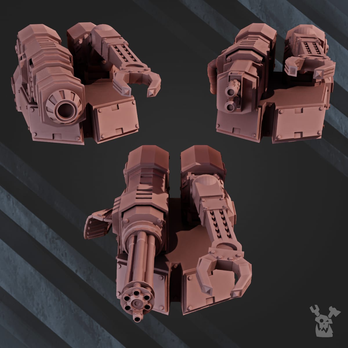 Tabletop Terrain Miniature Cyber Turret