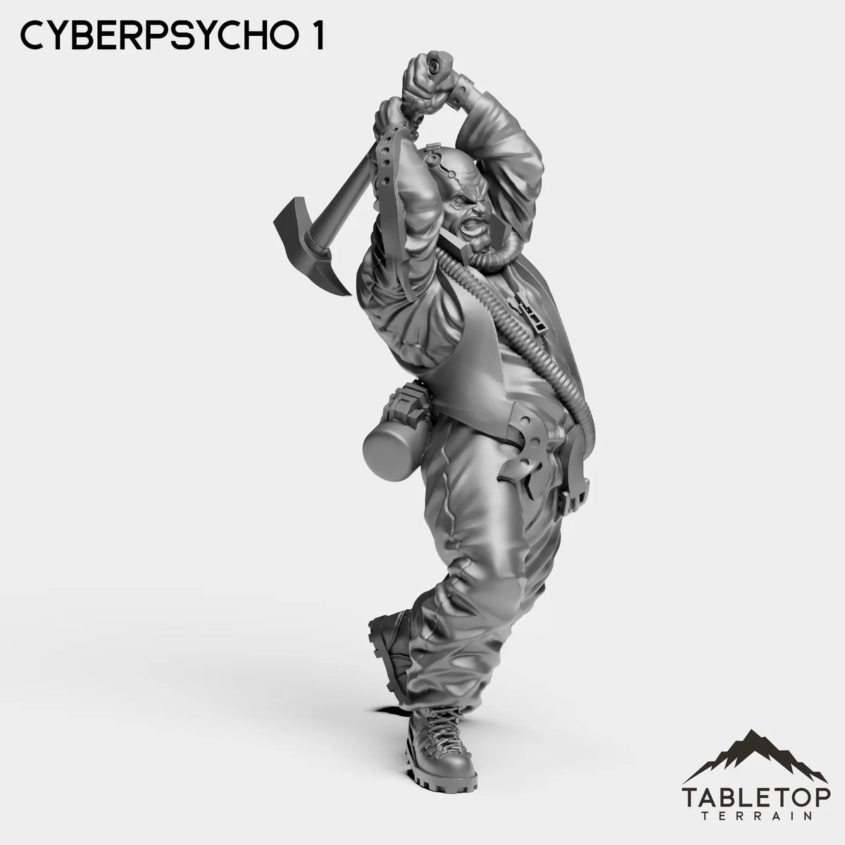 Tabletop Terrain Miniature Cyberpsycho - Onlookers