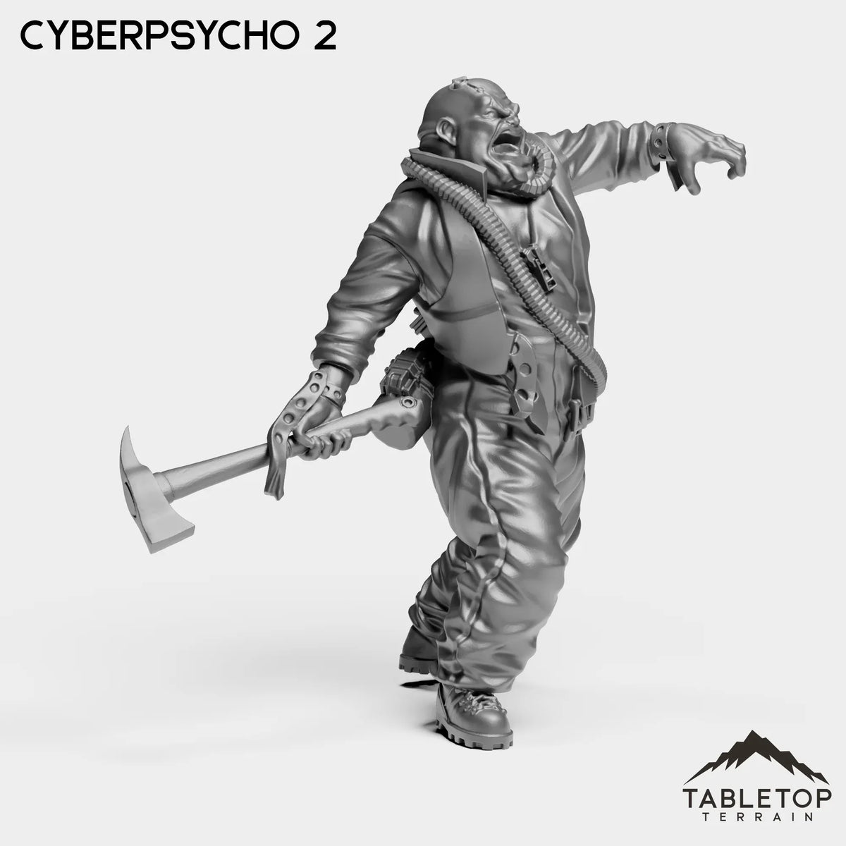 Tabletop Terrain Miniature Cyberpsycho - Onlookers