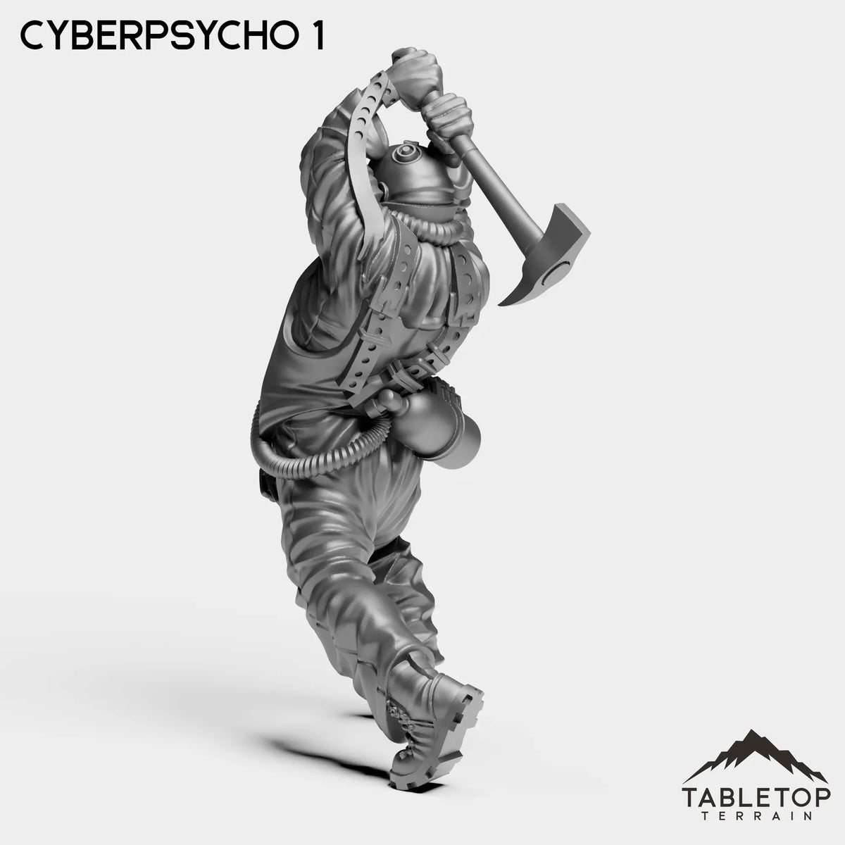 Tabletop Terrain Miniature Cyberpsycho - Onlookers