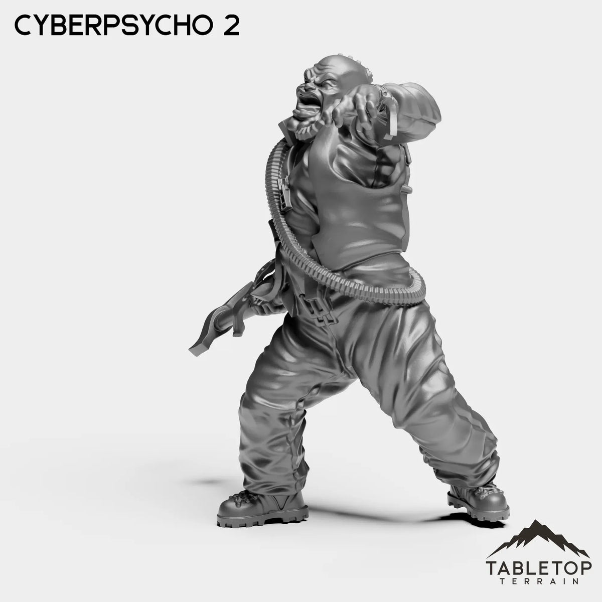 Tabletop Terrain Miniature Cyberpsycho - Onlookers
