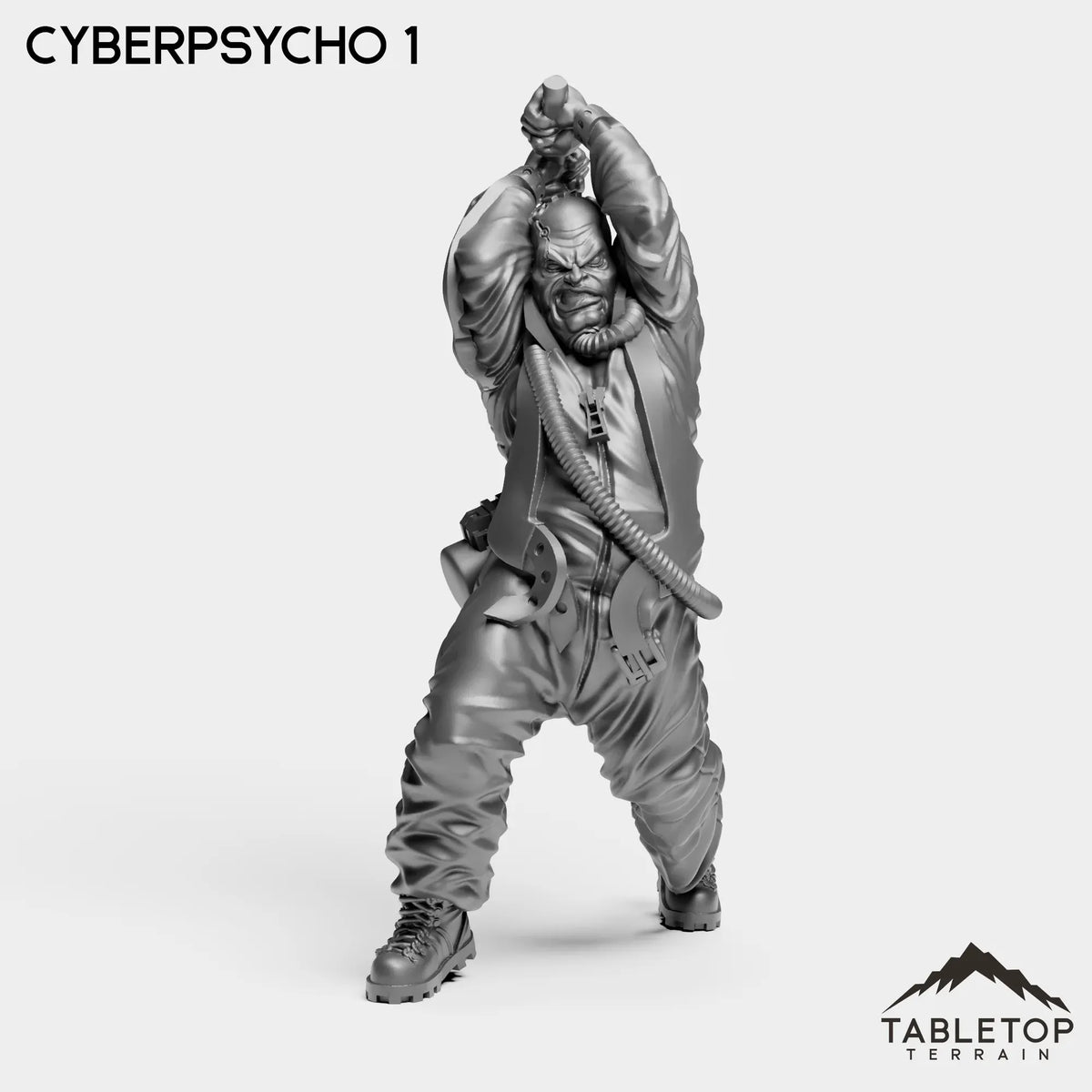 Tabletop Terrain Miniature Cyberpsycho - Onlookers