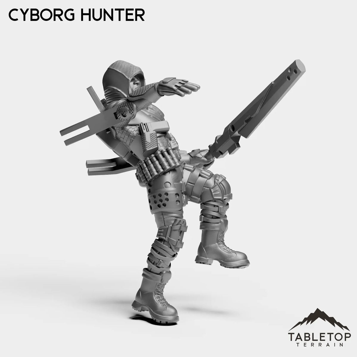 Tabletop Terrain Miniature Cyborg Hunter - Bounty Hunters