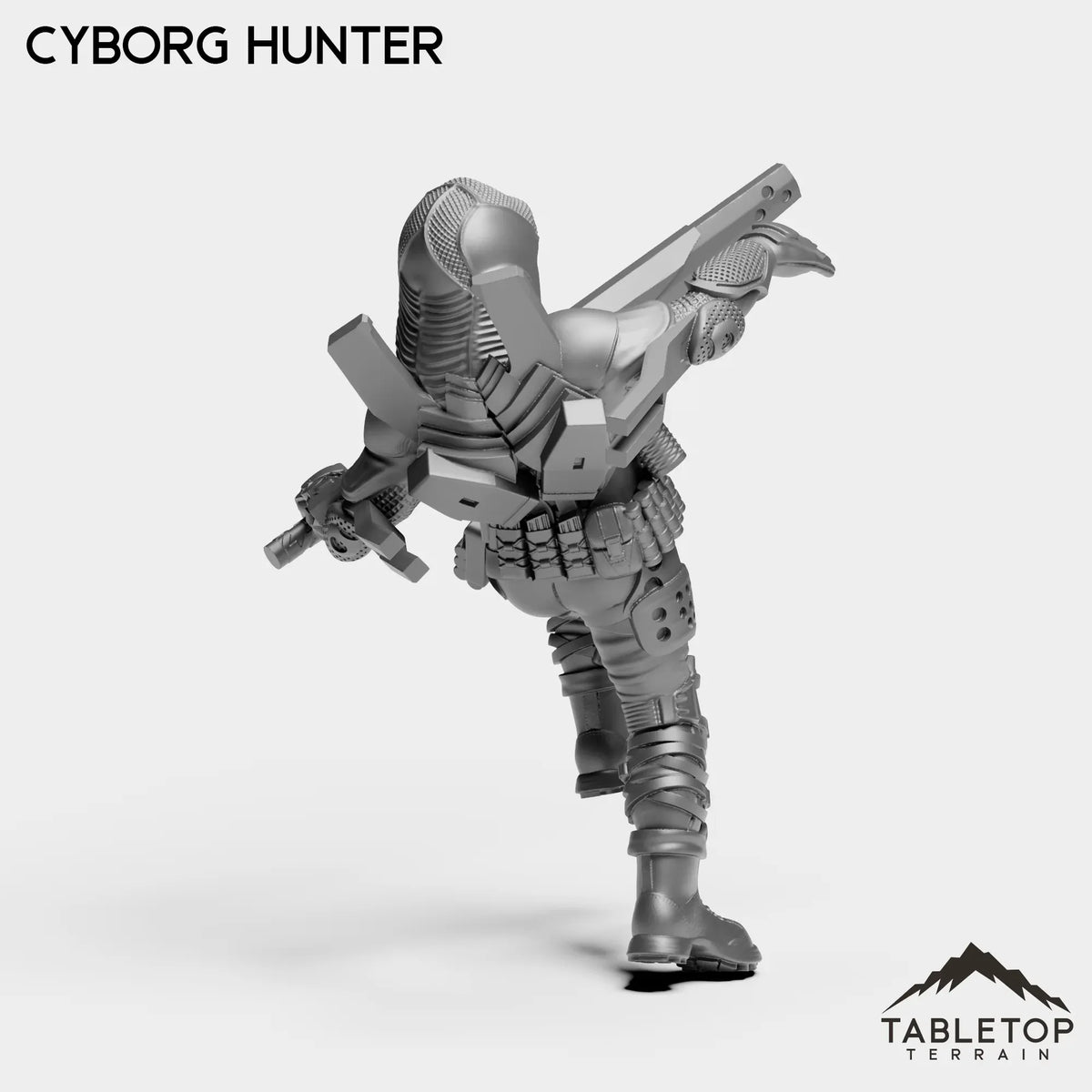 Tabletop Terrain Miniature Cyborg Hunter - Bounty Hunters