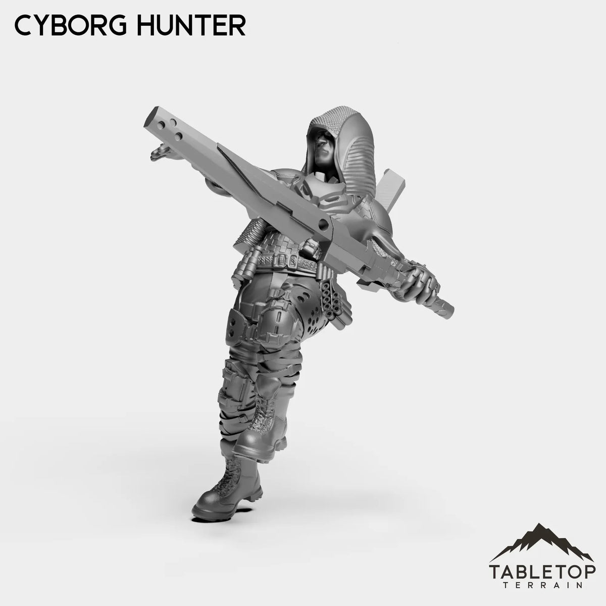 Tabletop Terrain Miniature Cyborg Hunter - Bounty Hunters