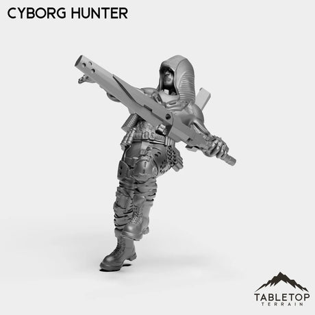 Tabletop Terrain Miniature Cyborg Hunter - Bounty Hunters
