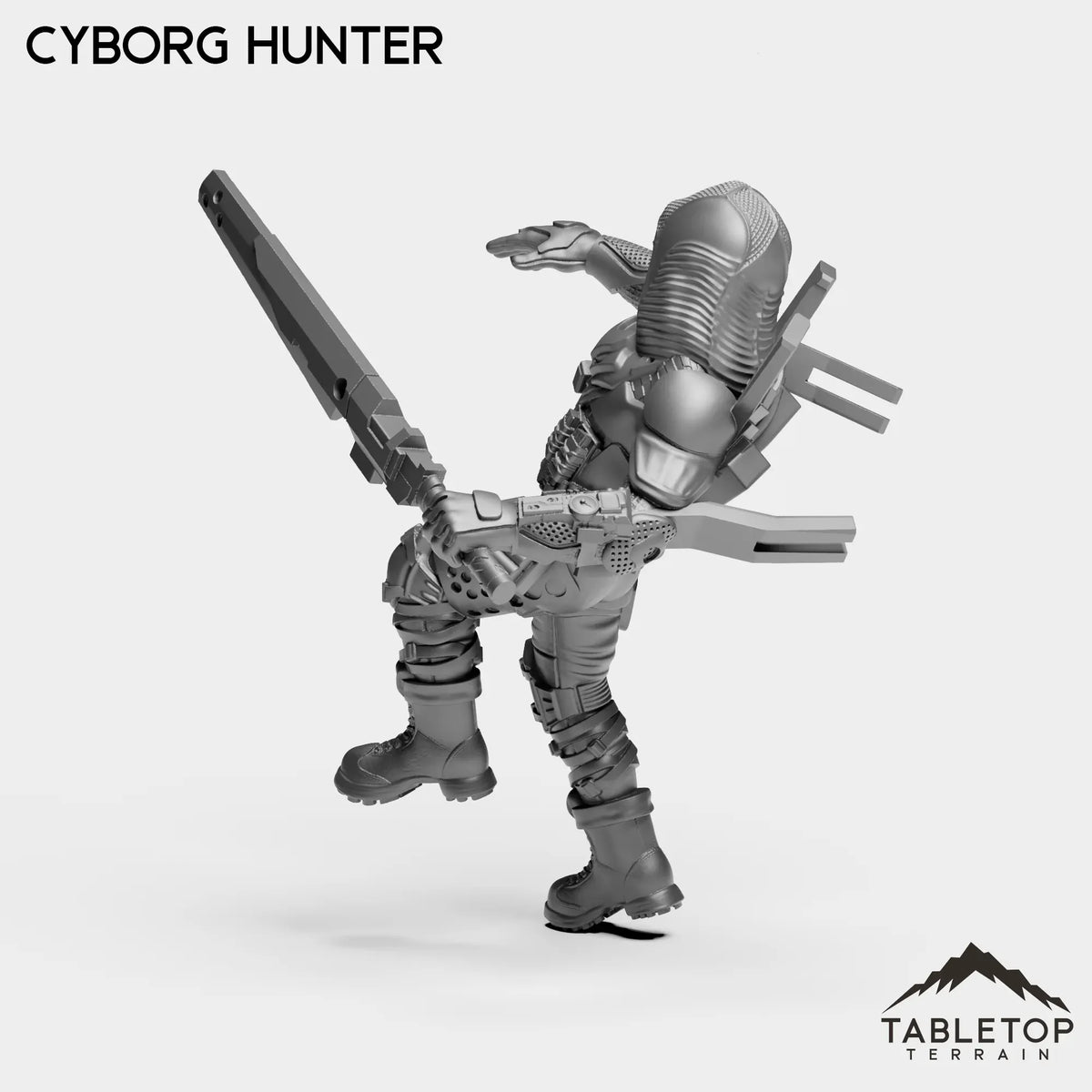 Tabletop Terrain Miniature Cyborg Hunter - Bounty Hunters