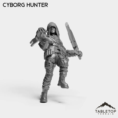 Tabletop Terrain Miniature Cyborg Hunter - Bounty Hunters