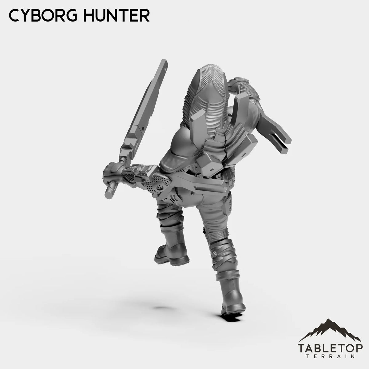Tabletop Terrain Miniature Cyborg Hunter - Bounty Hunters